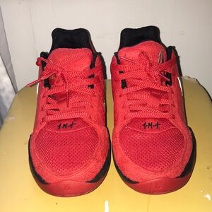 Nike Red and Black Sneakers Athletic Performance